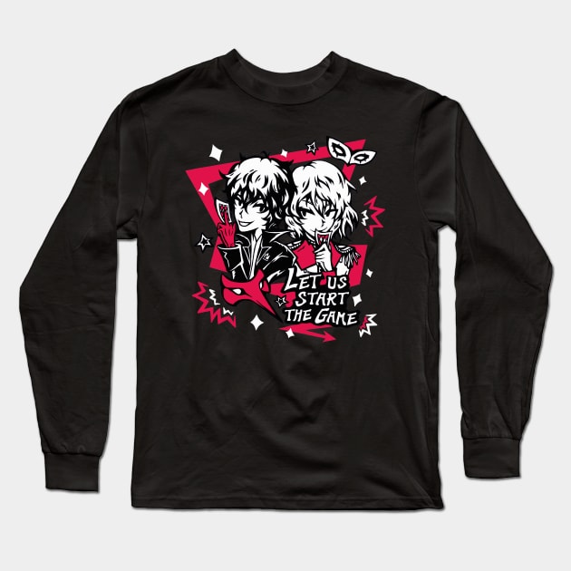 Wild Cards Long Sleeve T-Shirt by OkiComa